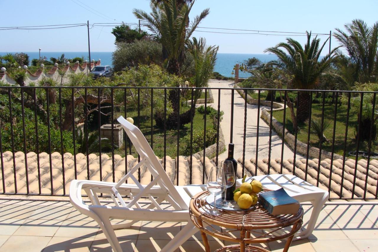 La Villa Rosa Al Mare Pozzallo Exterior foto
